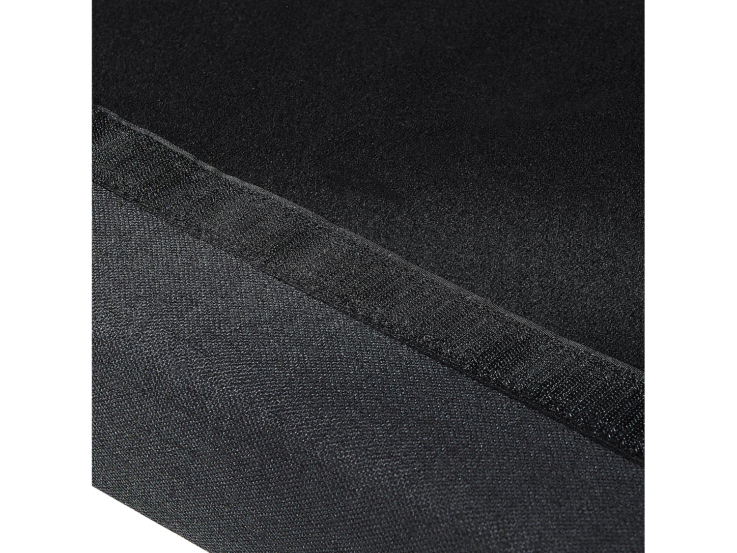 Banc rembourré 2 places SKIBBY Tissu Noir