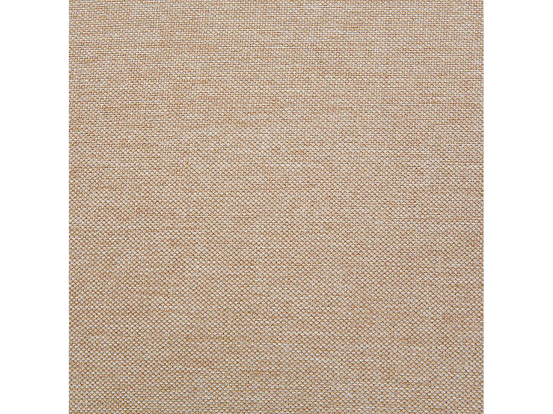 3-Sitzer Sofa mit Armlehnen Stoff Beige Knopfheftung Holzgestell Retro Motala