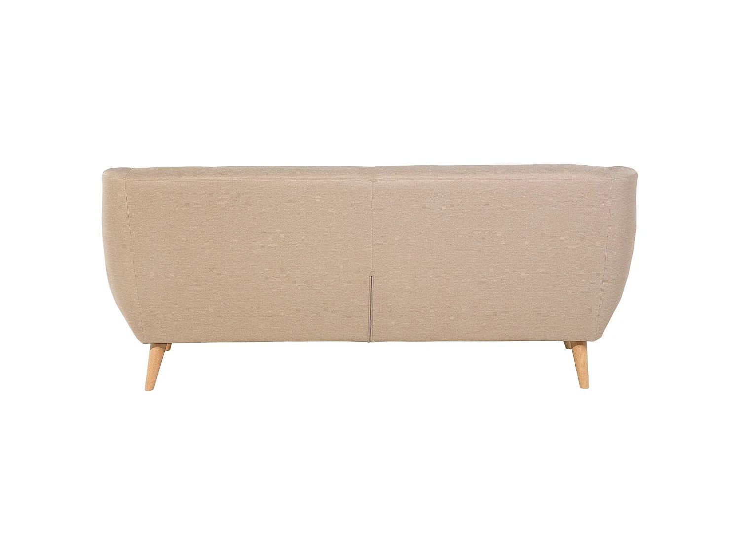 Canapé 3 places en coton beige MOTALA