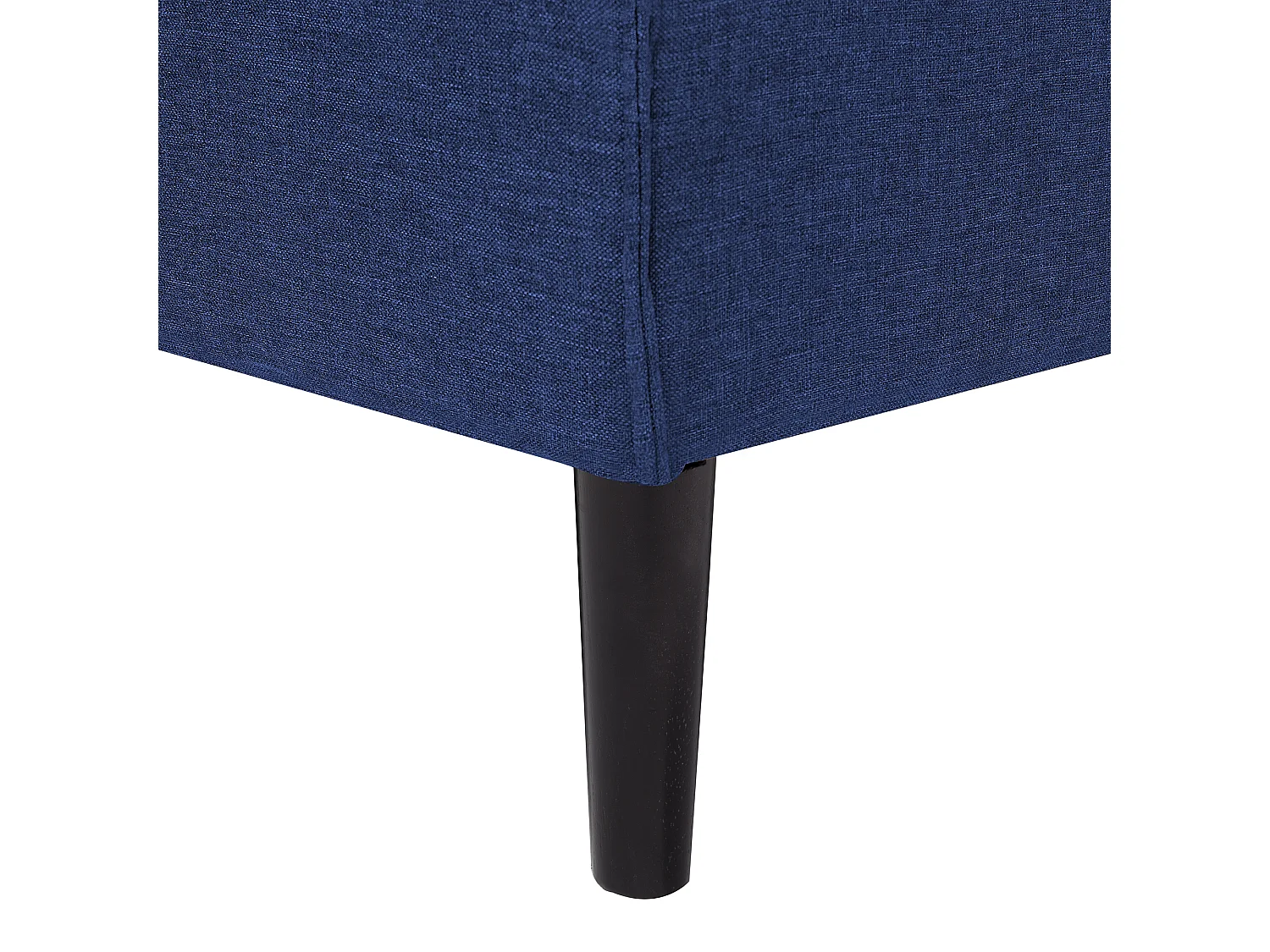 Praktisches Schlafsofa Polsterbezug marineblau ohne Armlehnen Visby