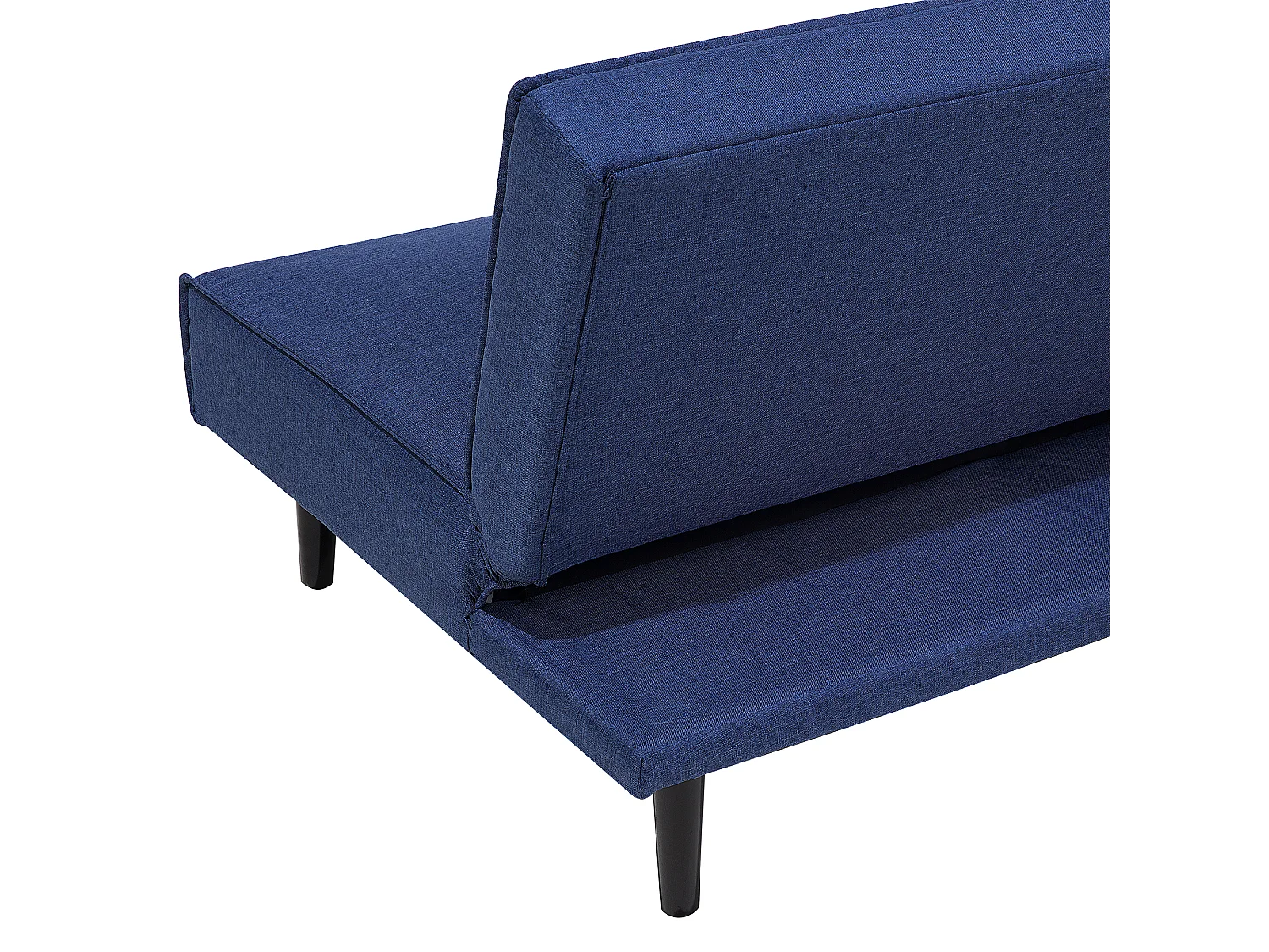 Canapé-lit 3 places VISBY Tissu Bleu marine