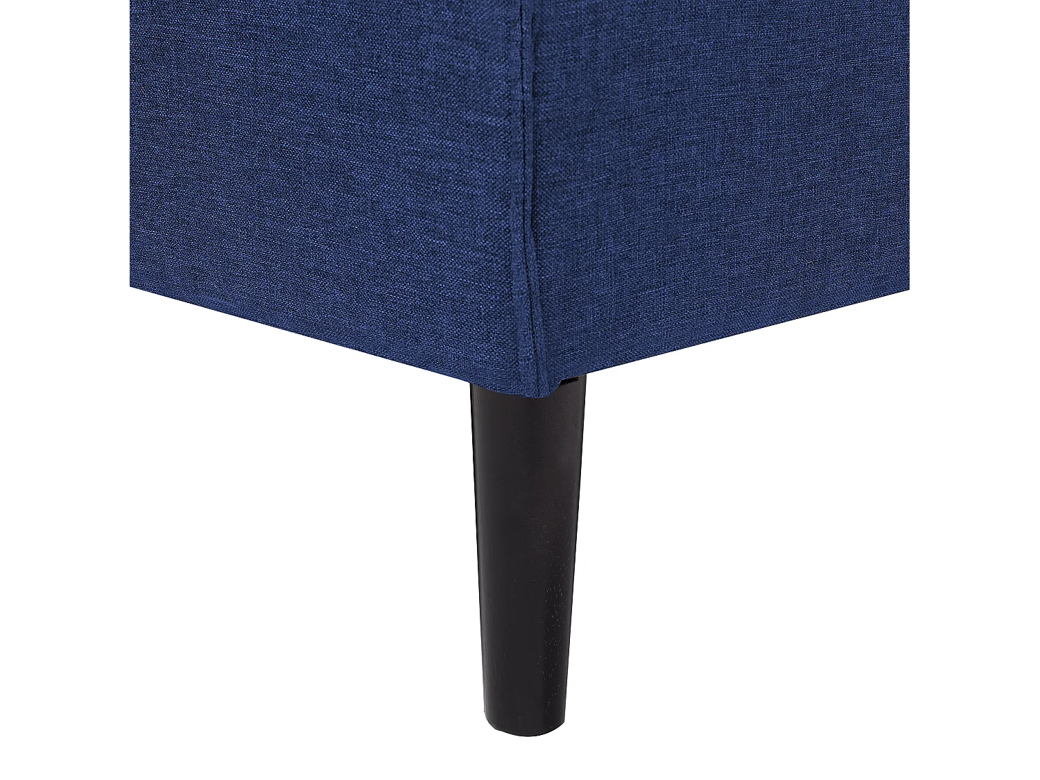 Canapé-lit 3 places VISBY Tissu Bleu marine