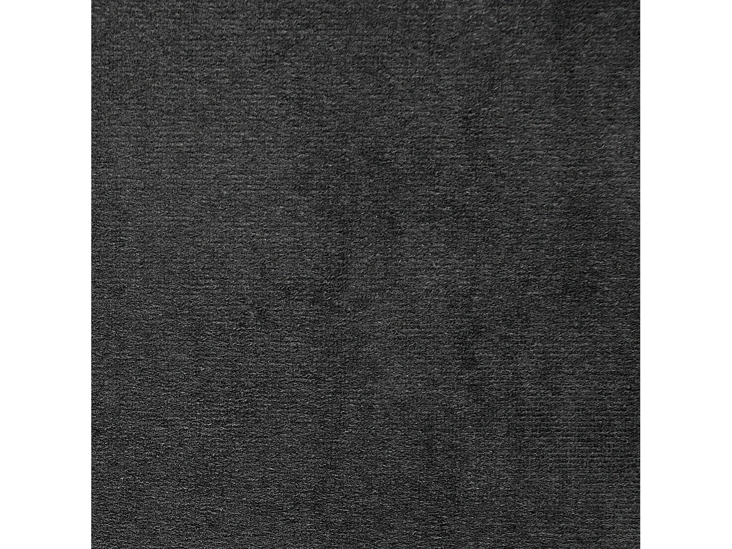 Sofa BORNHOLM Samtstoff Schwarz 3-Sitzer