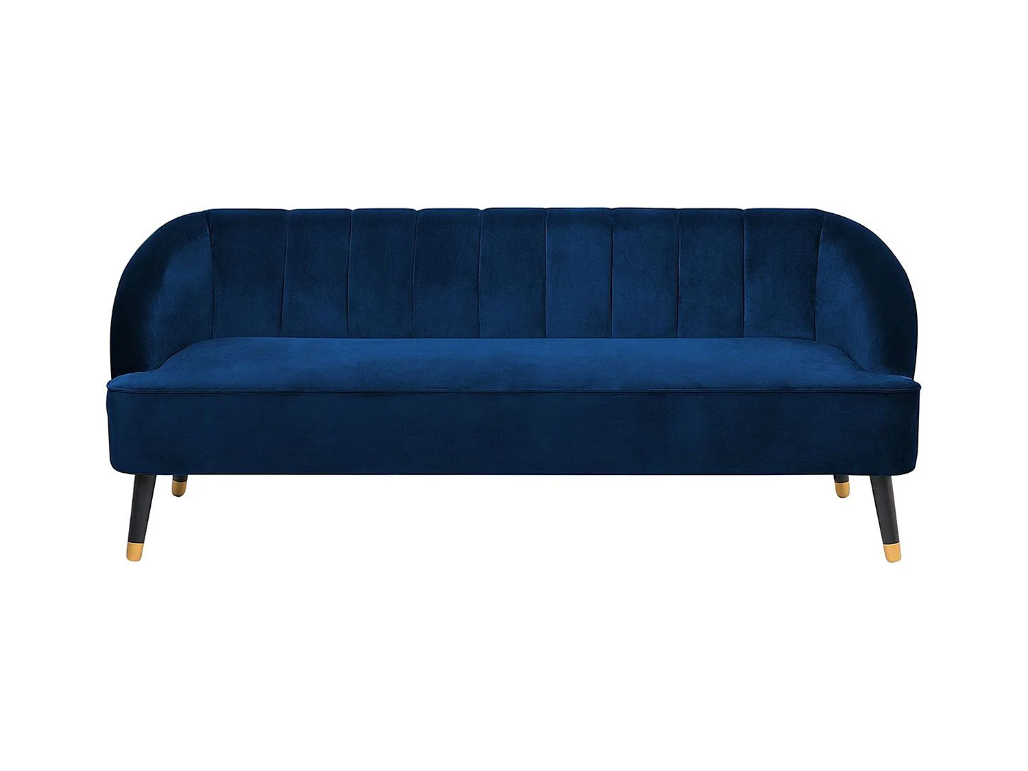Bank ALSVAG Fluweel Marineblauw 3-zitter