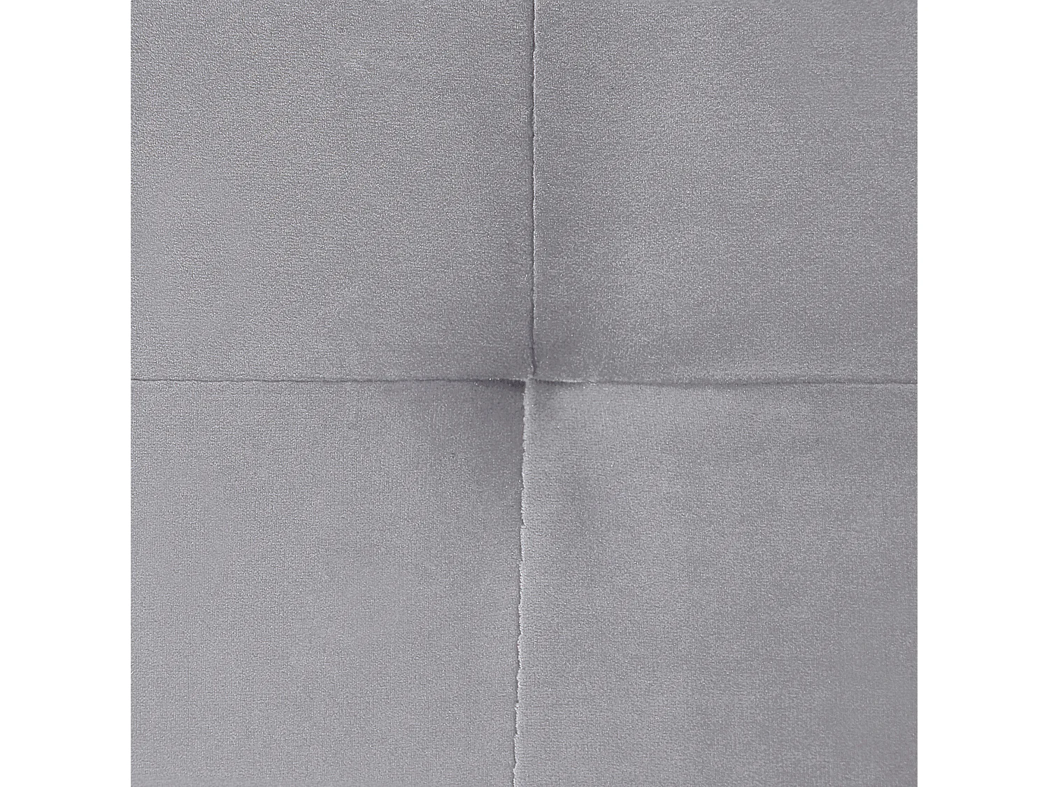 Divano angolare NORREA Velluto Grigio 5 posti Lato Sinistro