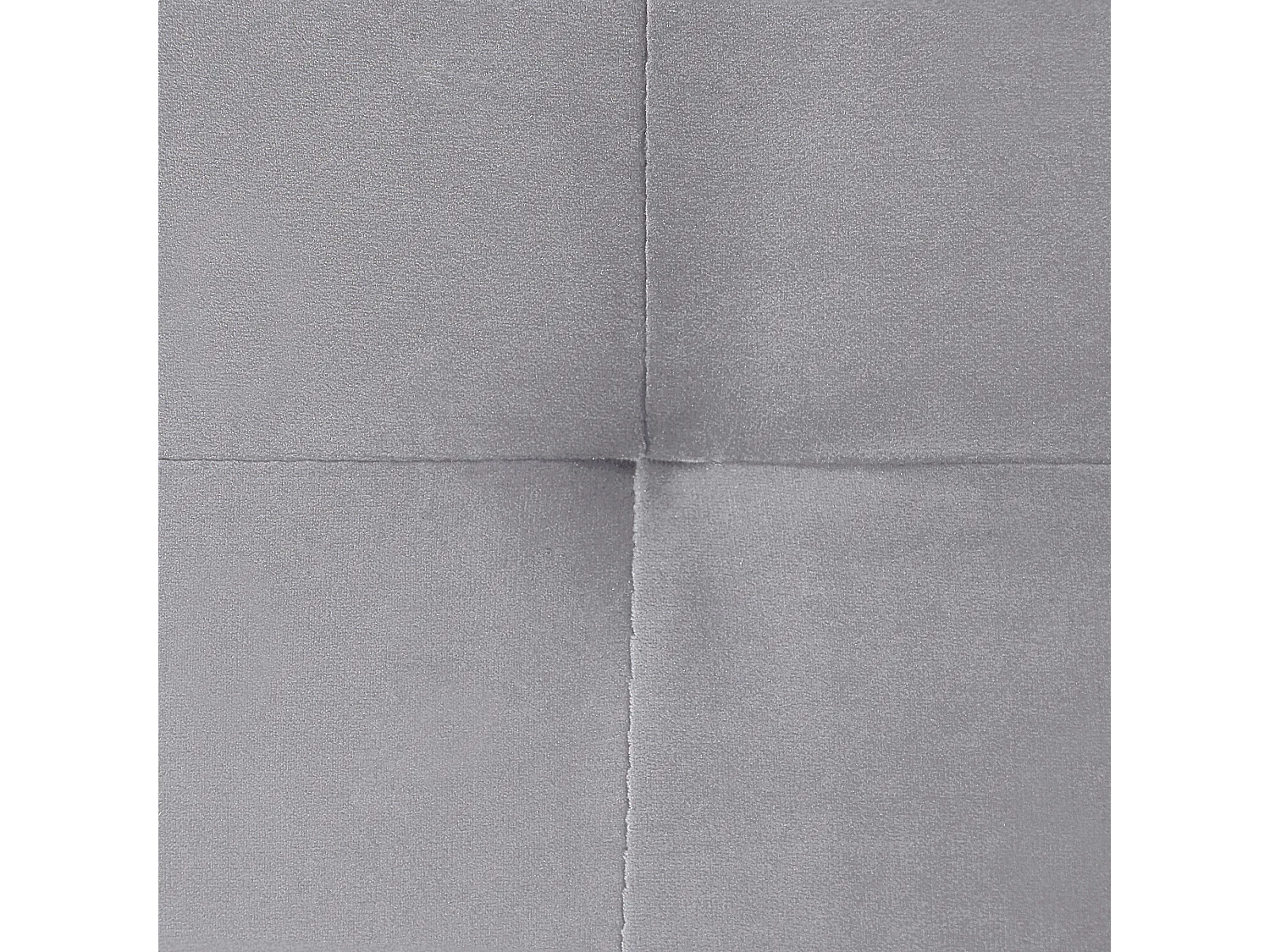 Divano angolare NORREA Velluto Grigio 5 posti Lato Sinistro