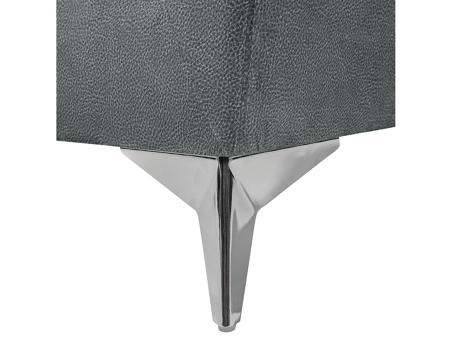 Divano GAULA Velluto Grigio 2 posti