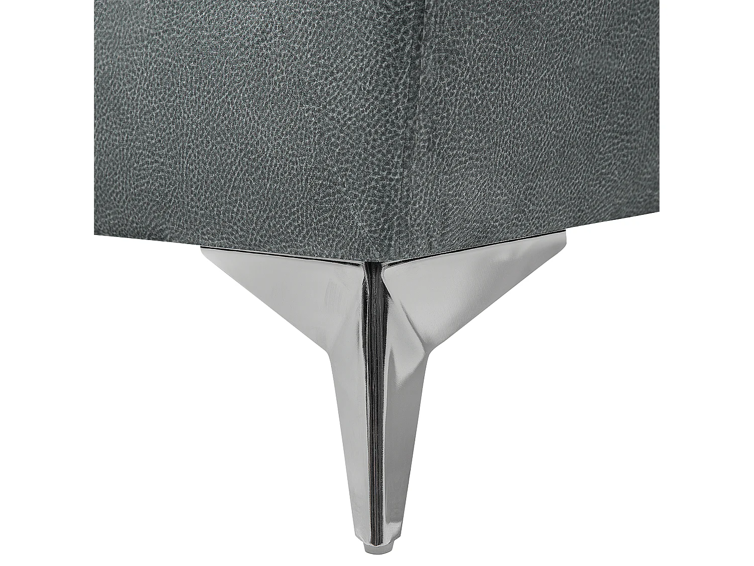 Bank GAULA Fluweel Grijs 2-zitter