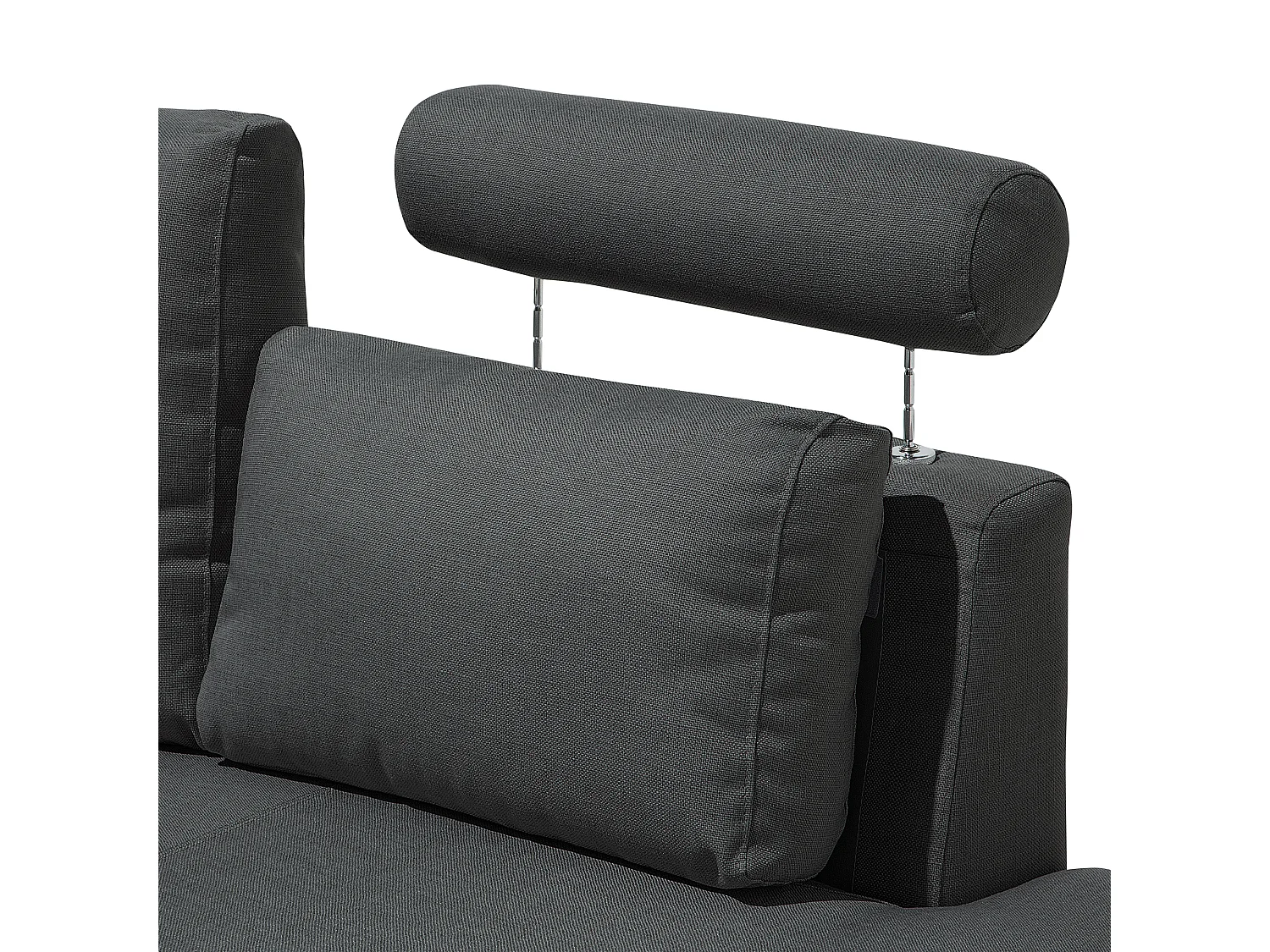 Sofa półokrągła ROTUNDE Ciemnoszary dla 7 osób