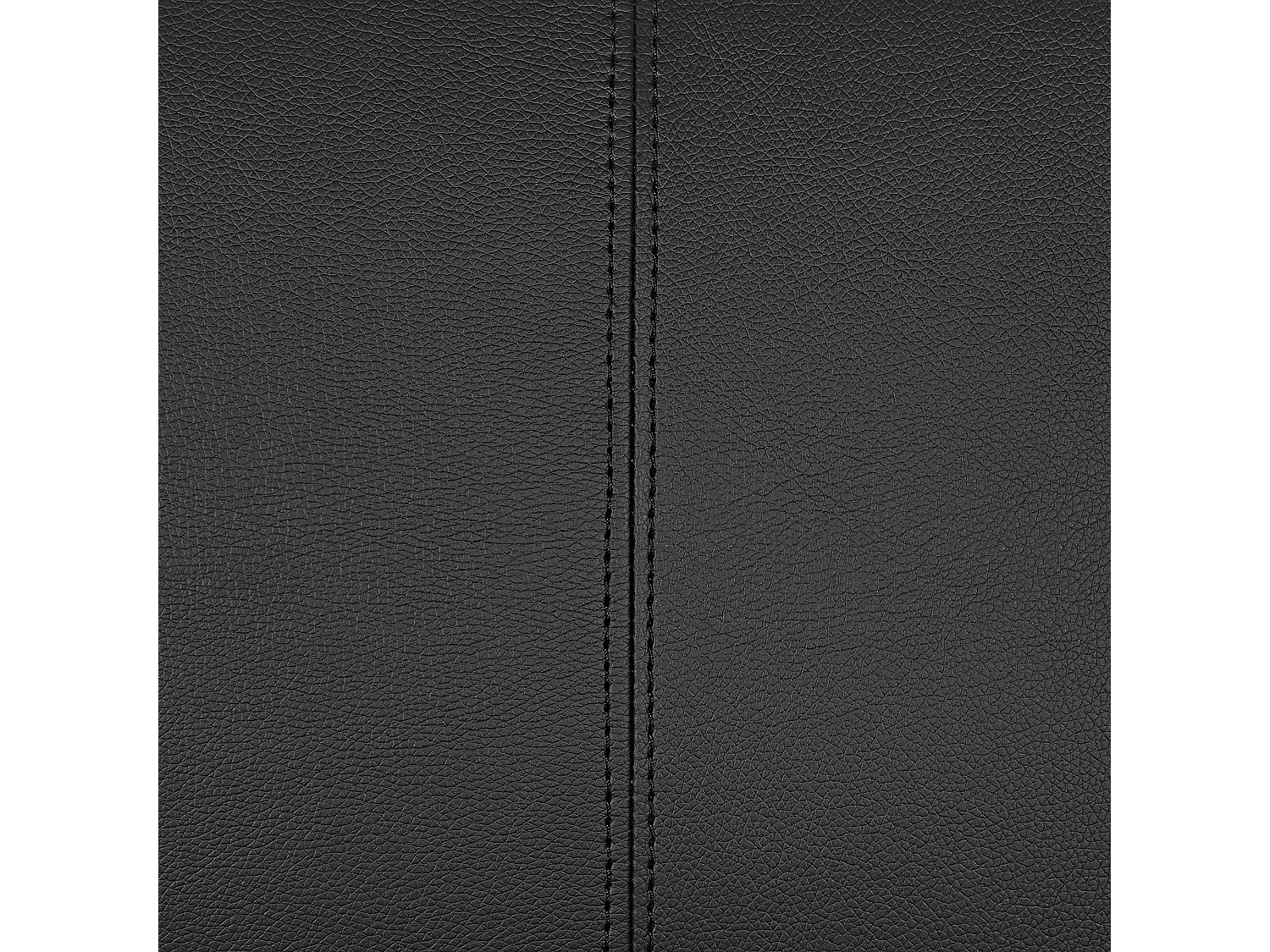 Canapé 3 places FLORO Cuir PU Noir