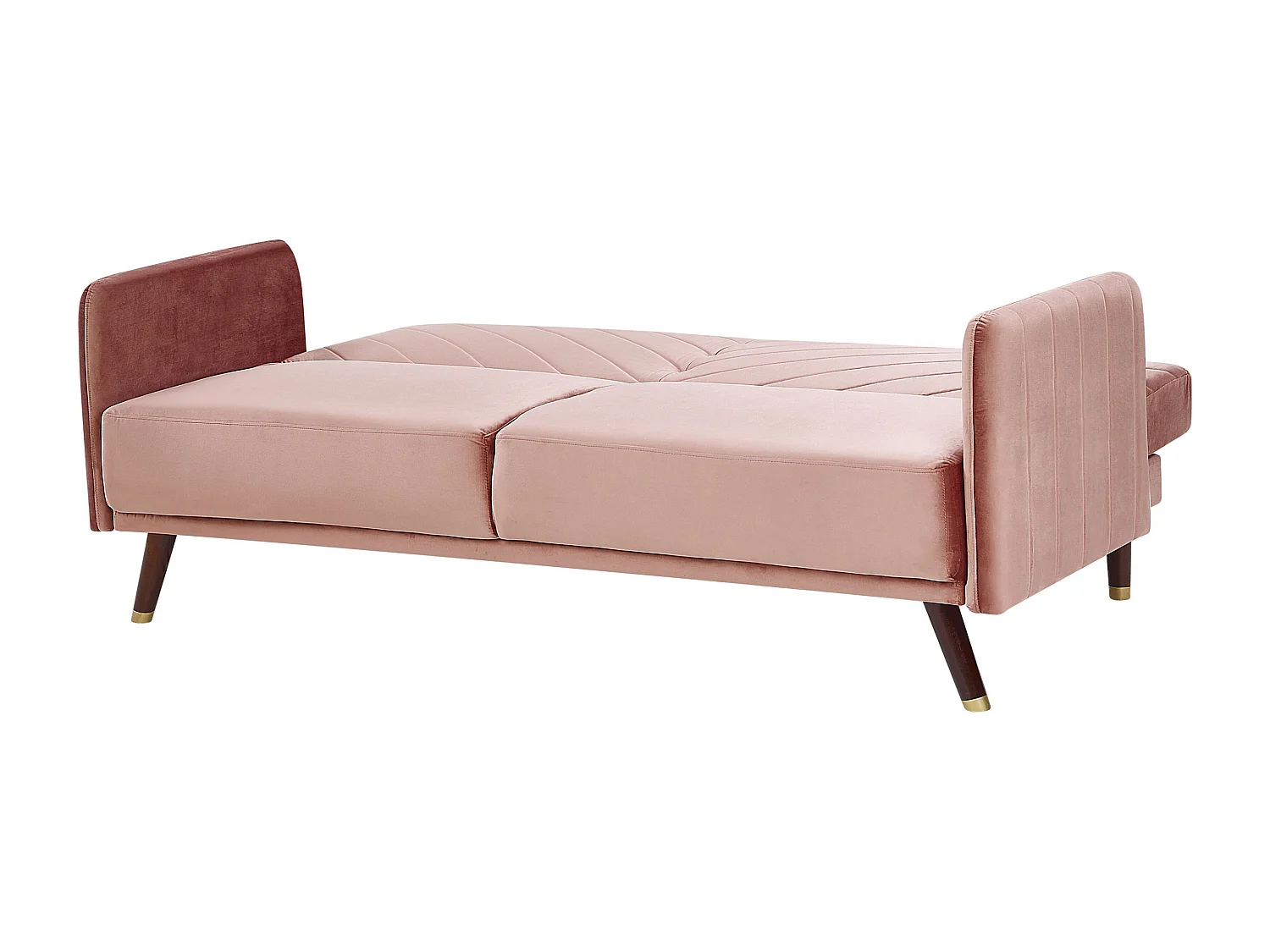 Canapé-lit SENJA Rose Velours