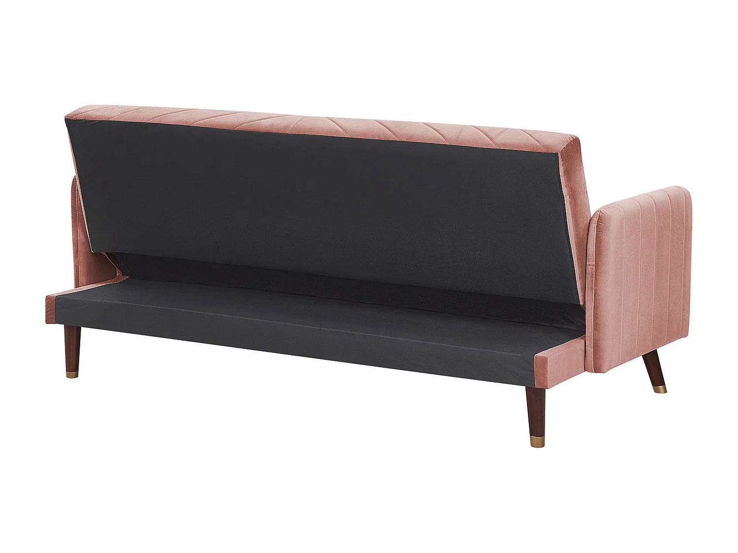 Canapé-lit SENJA Rose Velours