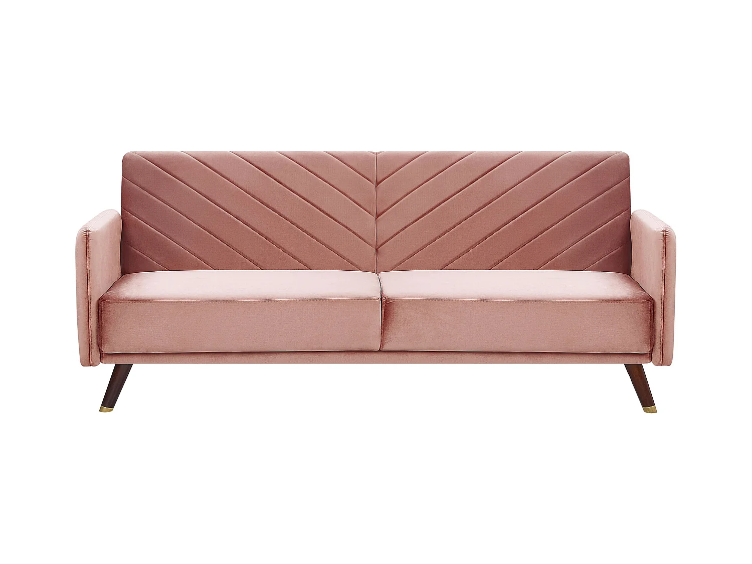 Canapé-lit SENJA Rose Velours