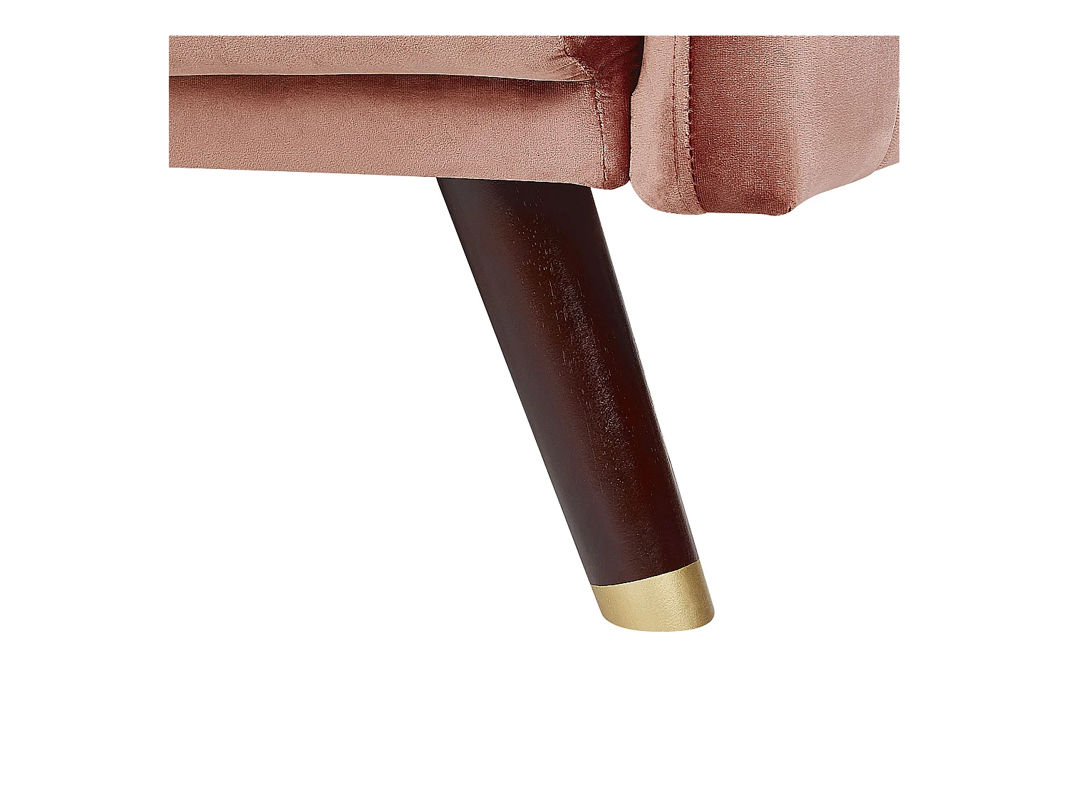 Canapé-lit SENJA Rose Velours