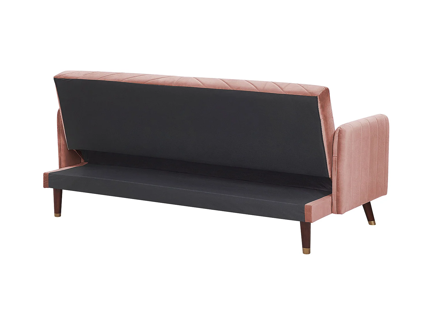 Canapé-lit SENJA Rose Velours