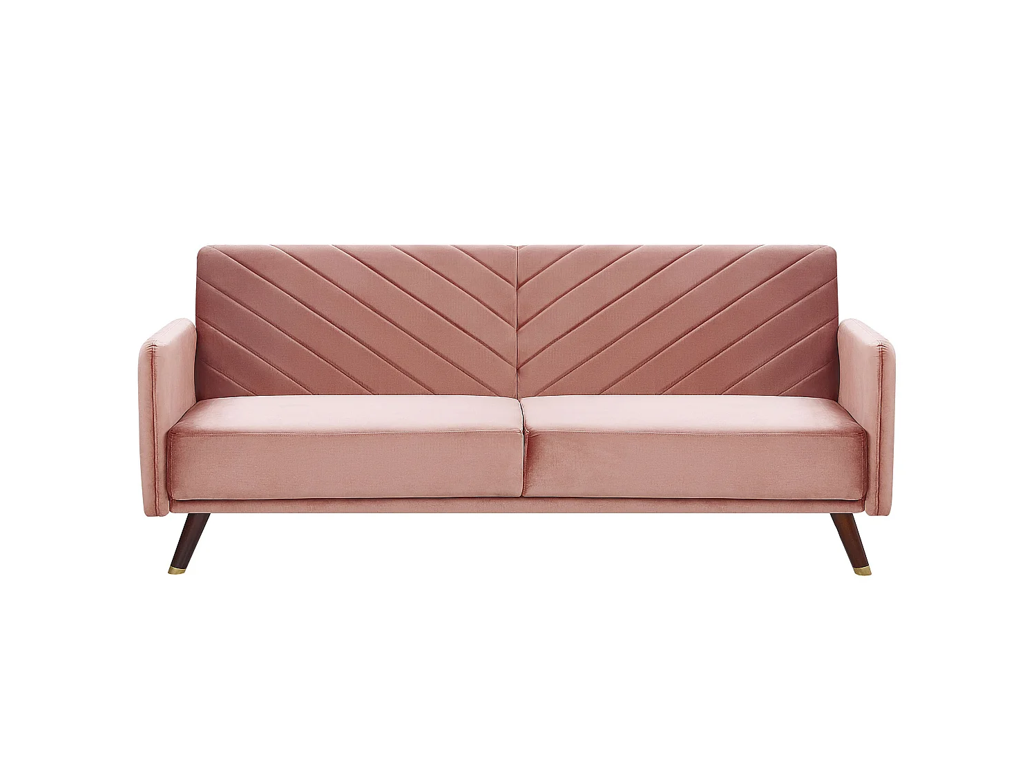 Canapé-lit SENJA Rose Velours