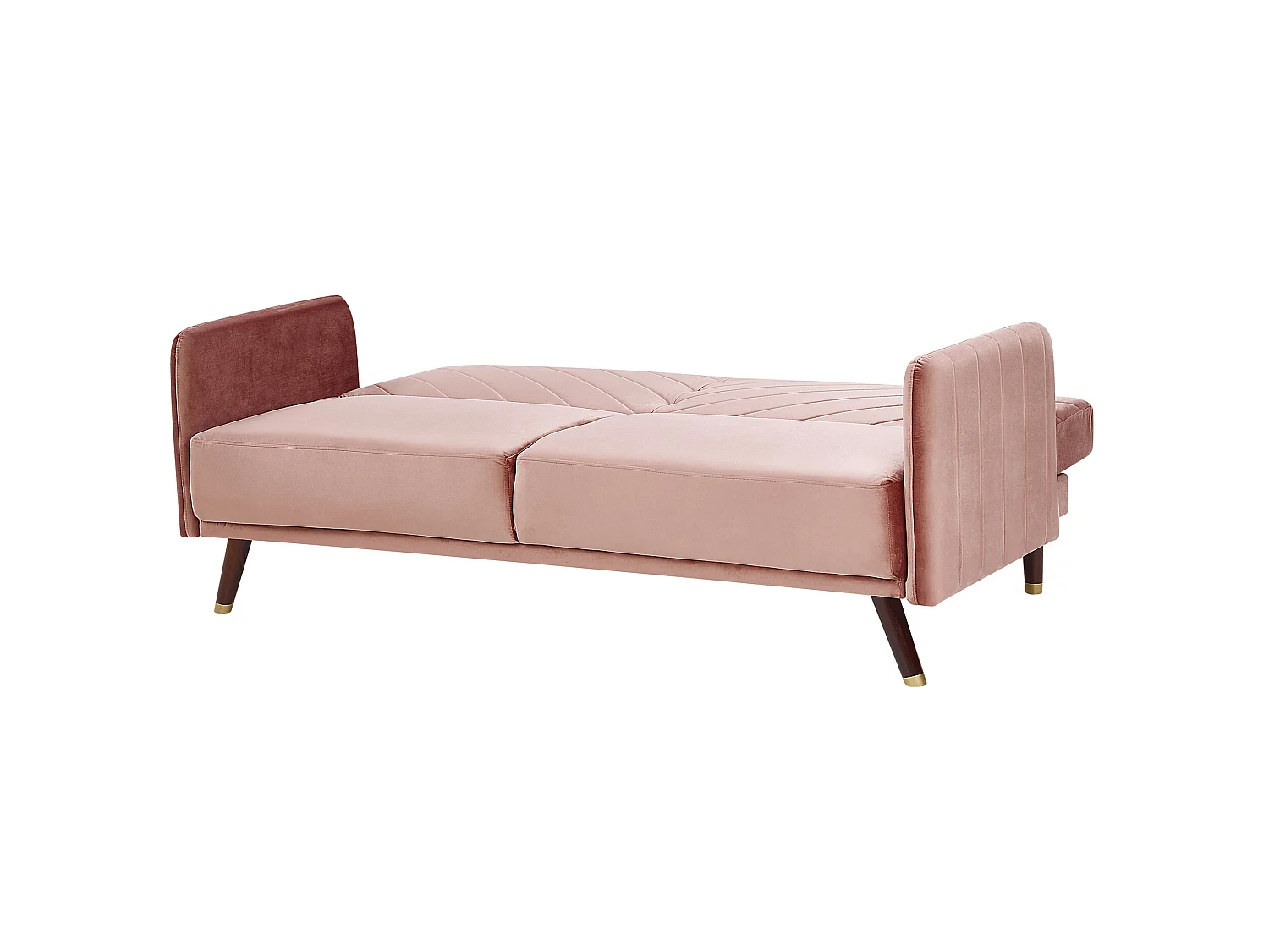 Canapé-lit SENJA Rose Velours