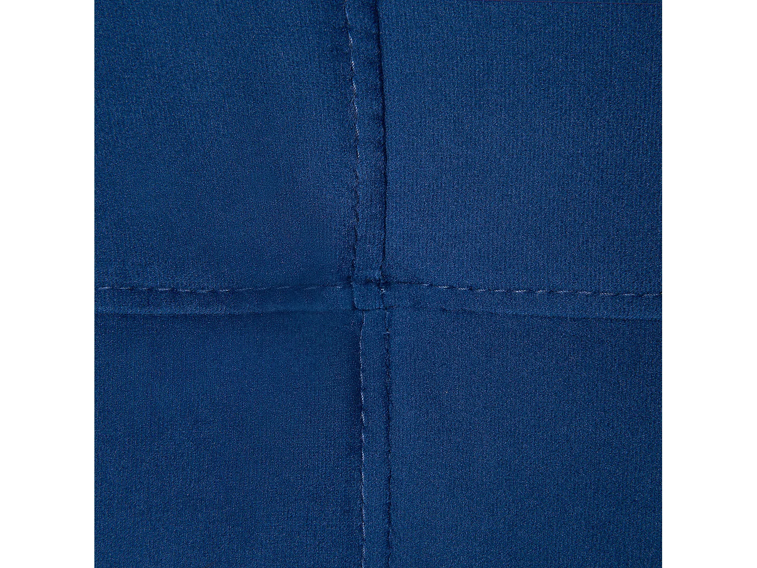 Schlafsofa VISNES Samtstoff Marineblau 3-Sitzer