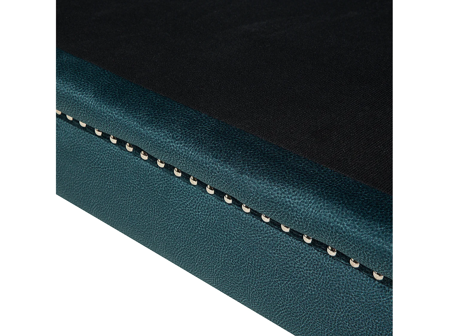 Sofa aus Samtstoff Blau-Grün 2-Sitzer modernes Wohnzimmer-Sofa Gaula