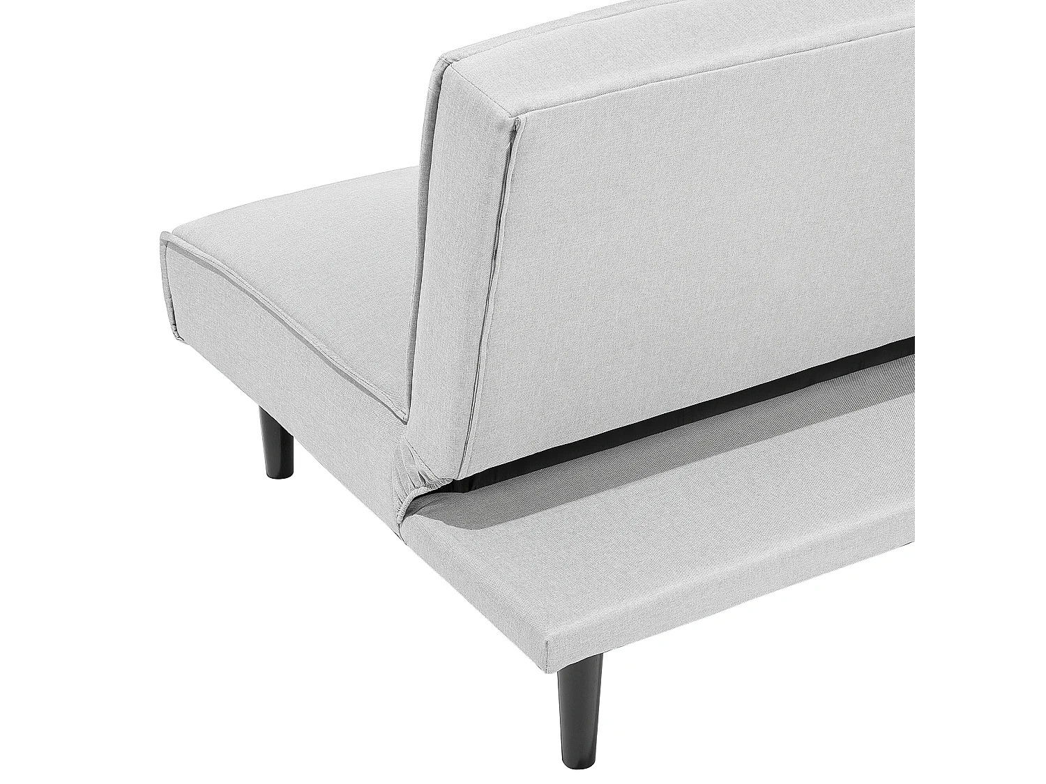 Sofá cama VISBY Tela Gris claro 3 plazas