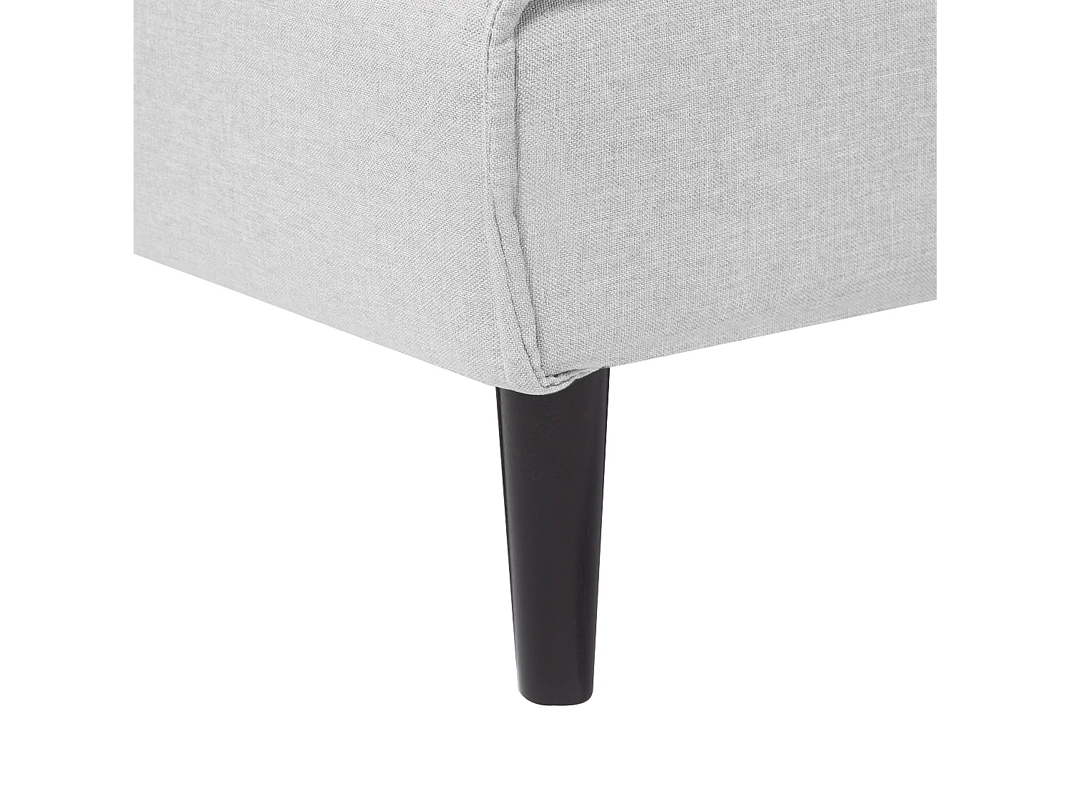 Sofá cama VISBY Tela Gris claro 3 plazas