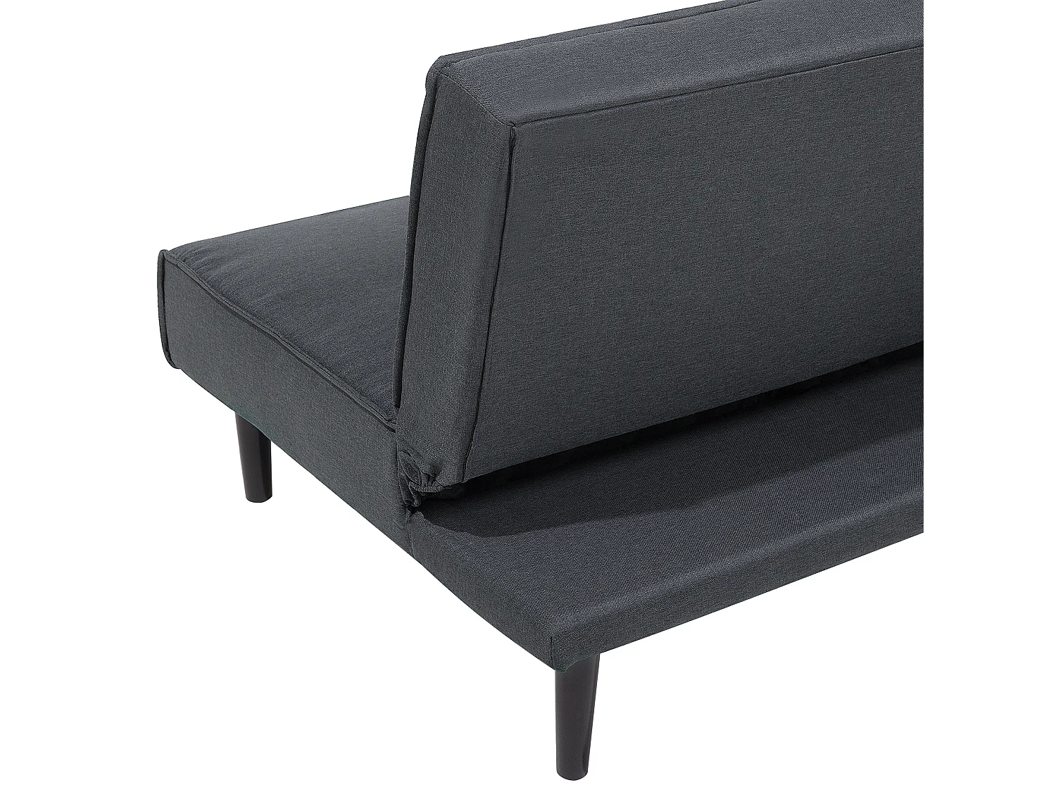 Praktisches Schlafsofa Polsterbezug dunkelgrau ohne Armlehnen Visby