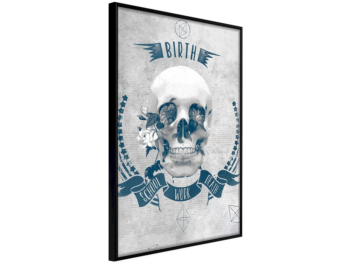 Tableau cadre Nouvelle histoire sur la vie - 20 x 30 cm