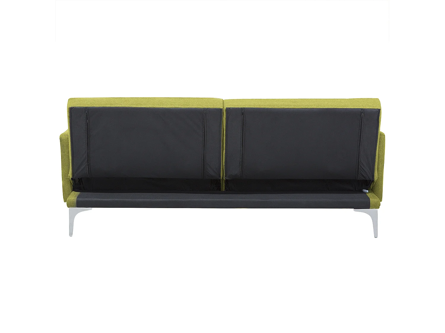 Sofa rozkładana LUCAN Oliwkowy dla 3 osób