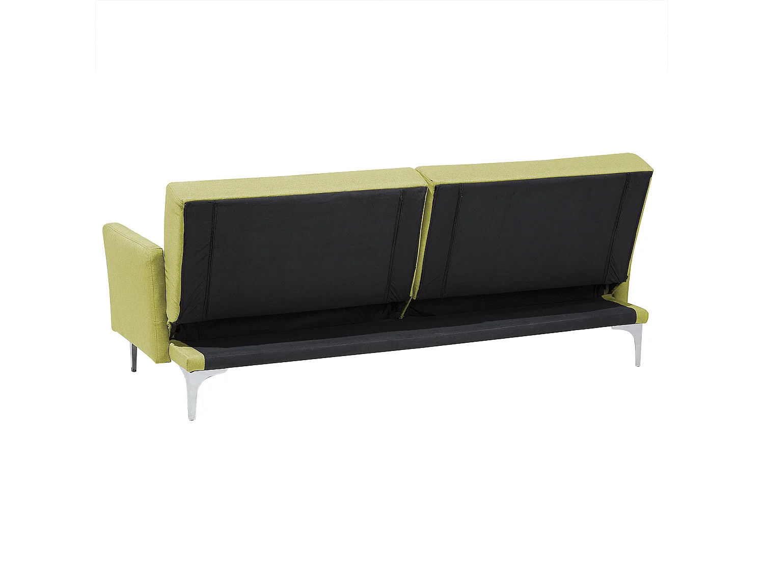 Sofa rozkładana LUCAN Oliwkowy dla 3 osób