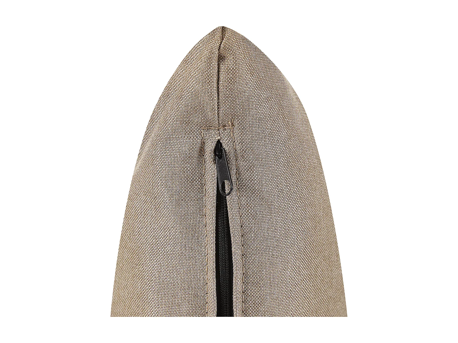 Modernes Ecksofa Polsterbezug mit Kissen in Beige rechtsseitig Vikna