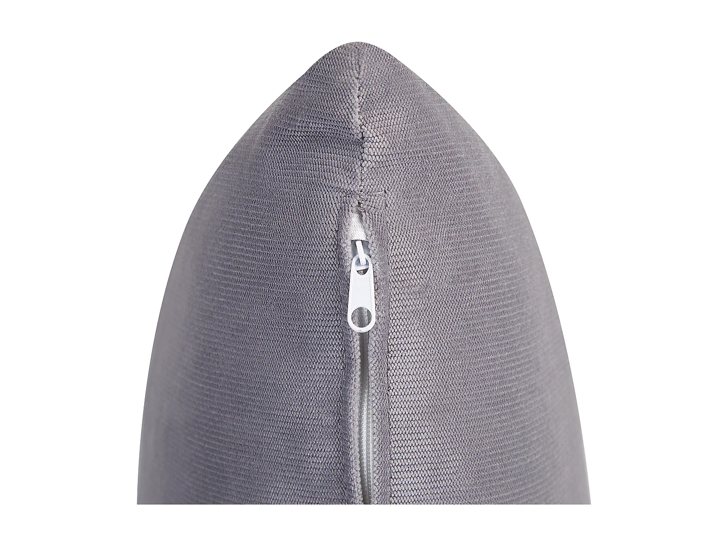 Narożnik LUNNER Sztruks Szary dla 4 osób Lewostronny