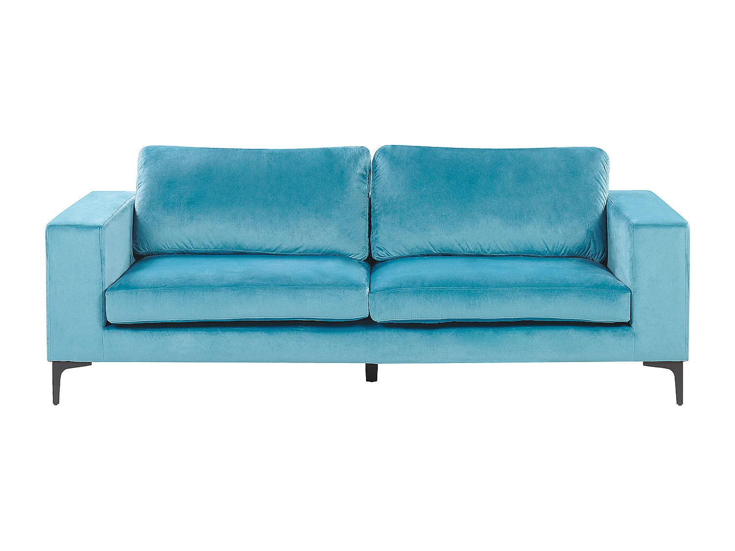 Bank VADSTENA Fluweel Lichtblauw 3-zitter