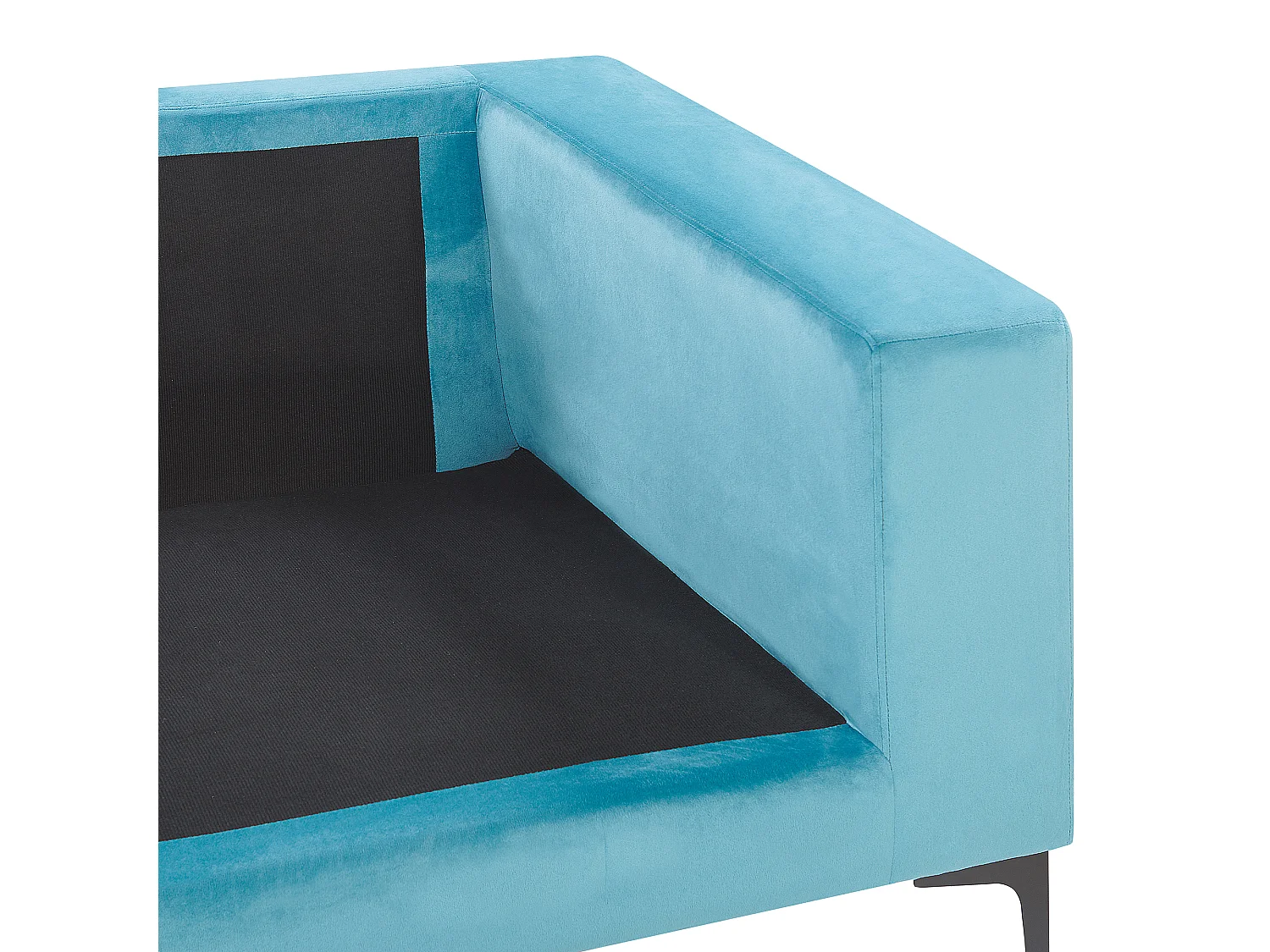 Bank VADSTENA Fluweel Lichtblauw 3-zitter