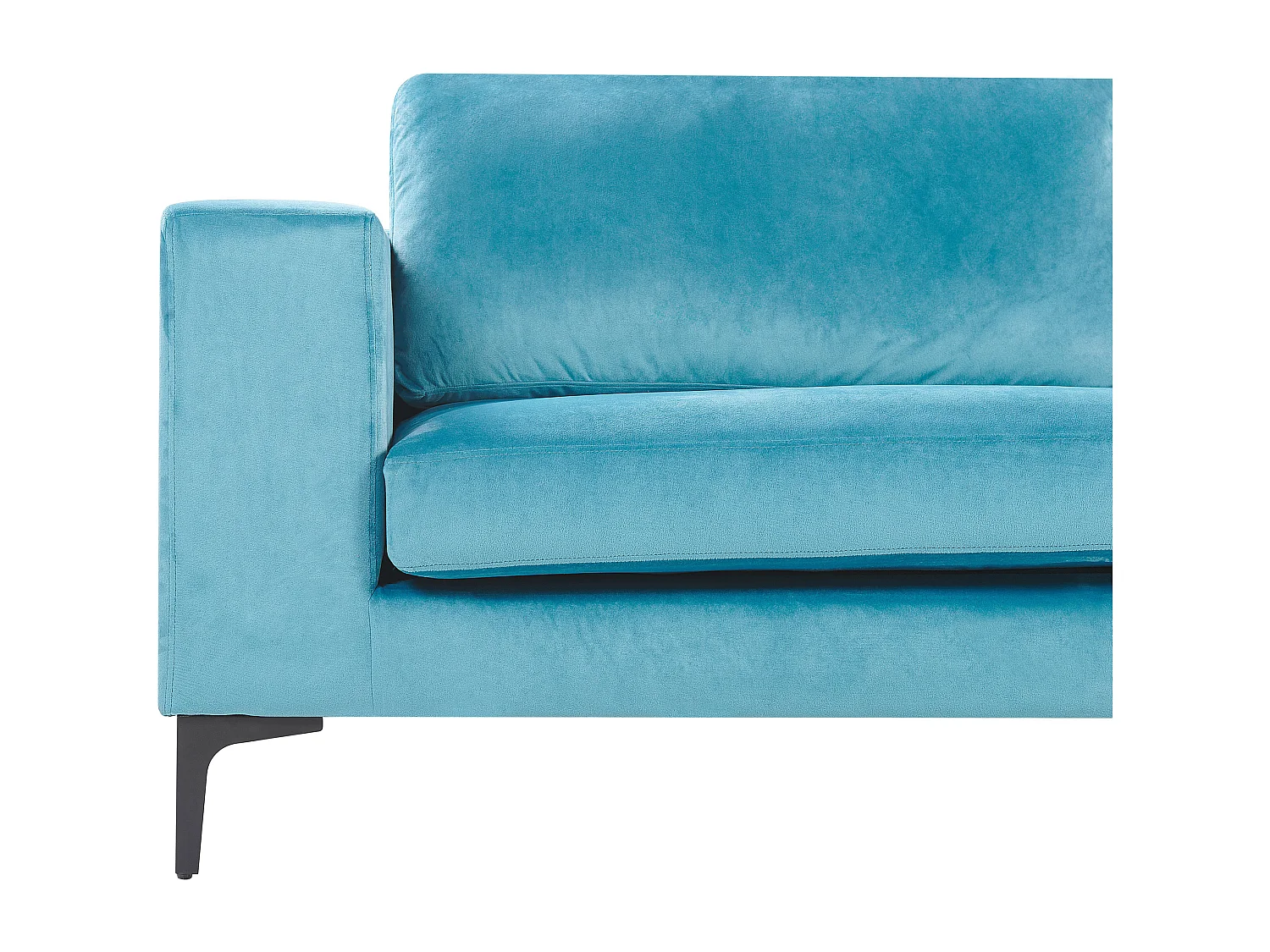 Bank VADSTENA Fluweel Lichtblauw 3-zitter