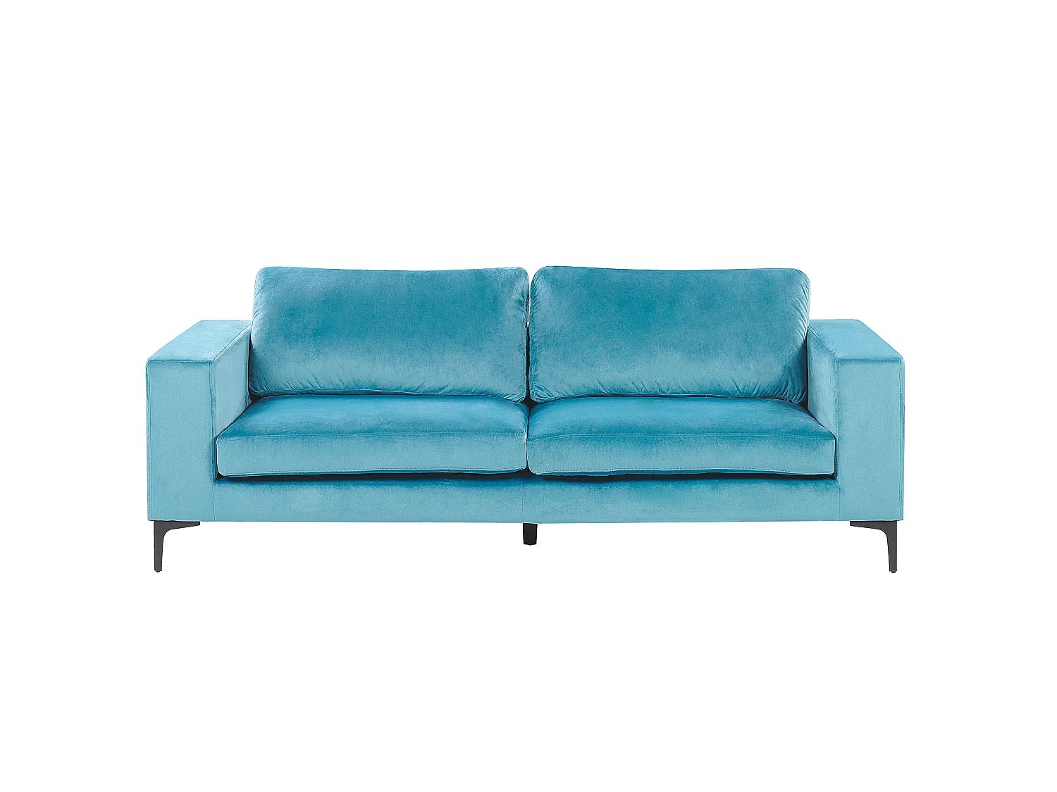 Sofa 3 Seater VADSTENA Velvet Light Blue
