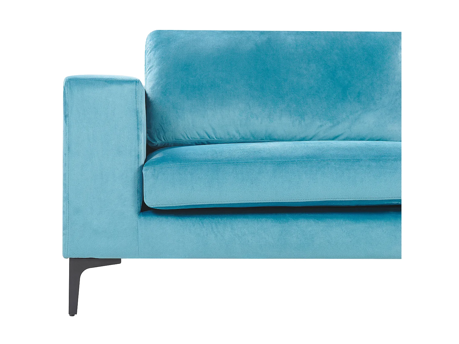 Sofa 3 Seater VADSTENA Velvet Light Blue