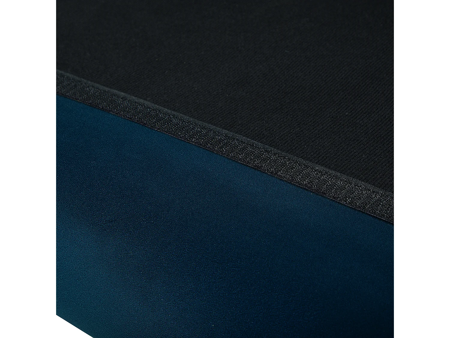 Sofa BODO Samtstoff Marineblau 3-Sitzer