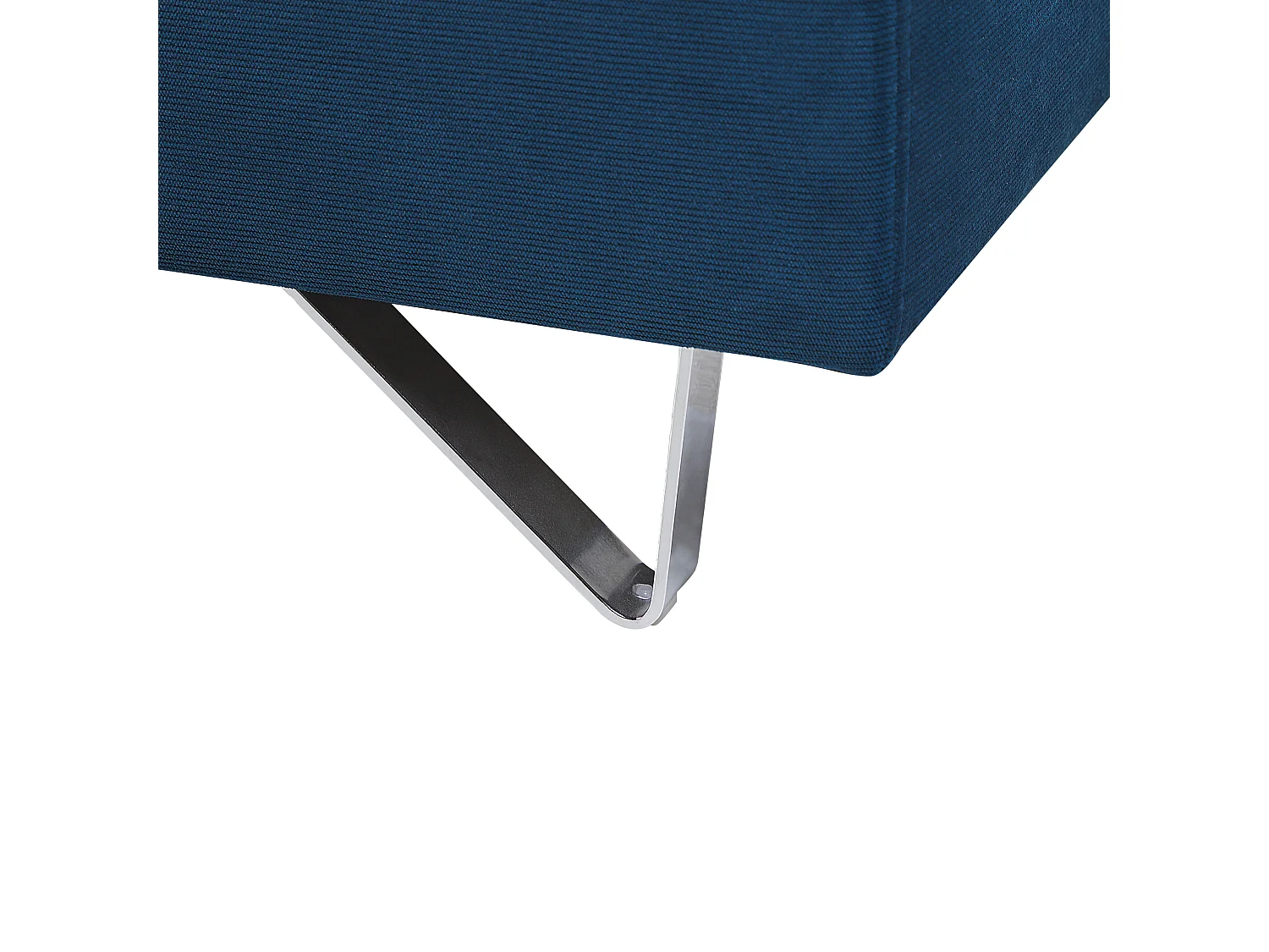 Hoekbank LUNNER Corduroy Marineblauw Linkerzijde