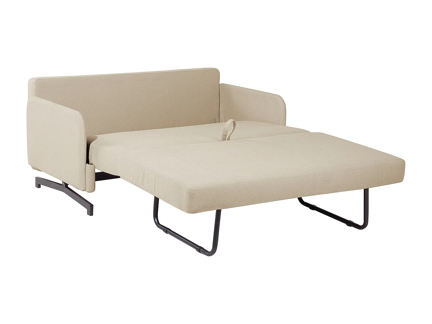 Slaapbank BELFAST Stof Beige 2-zitter