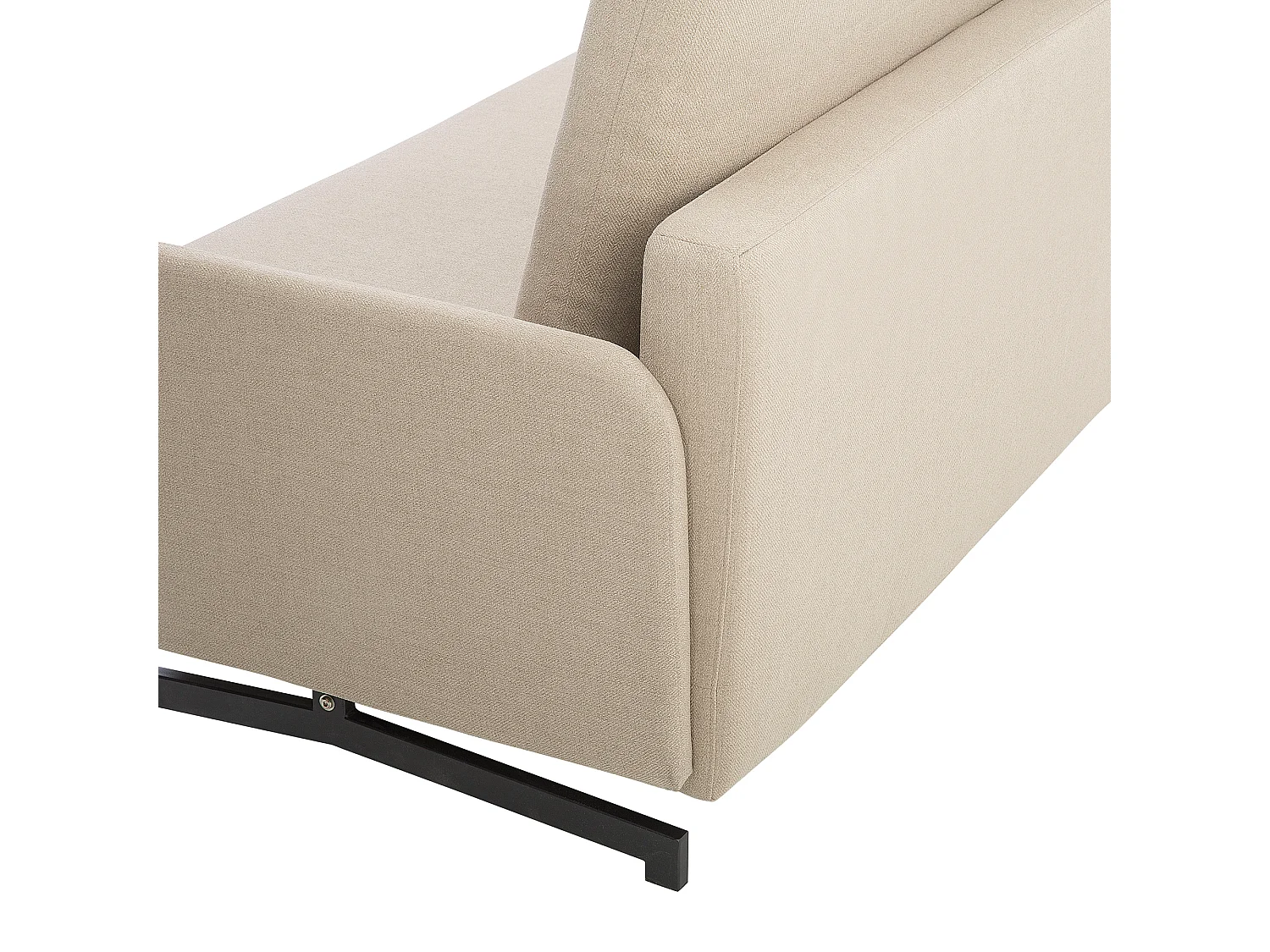 Sofá cama BELFAST Tela Beige 2 plazas
