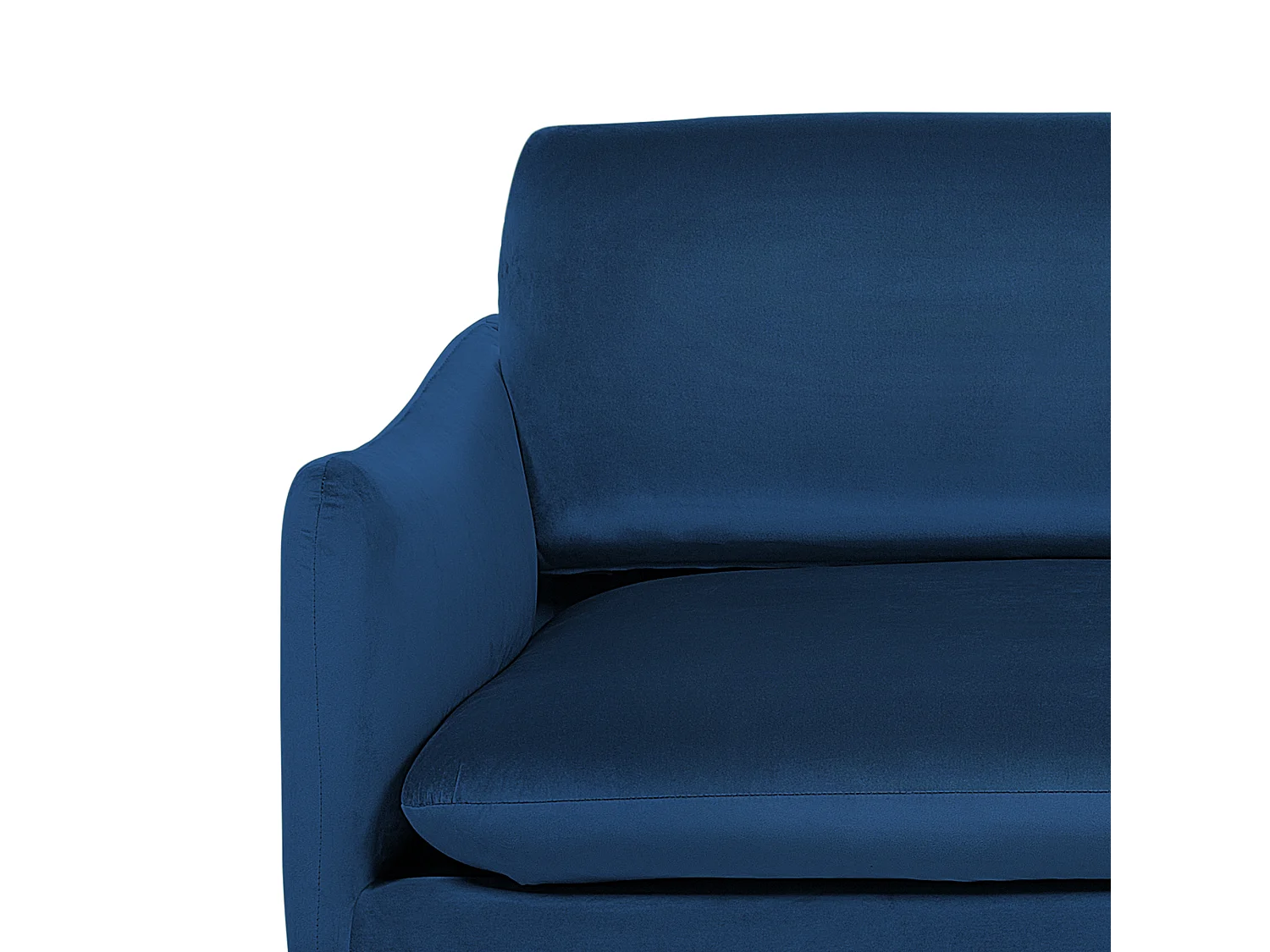 Canapé 3 places VINTERBRO Velours Bleu foncé