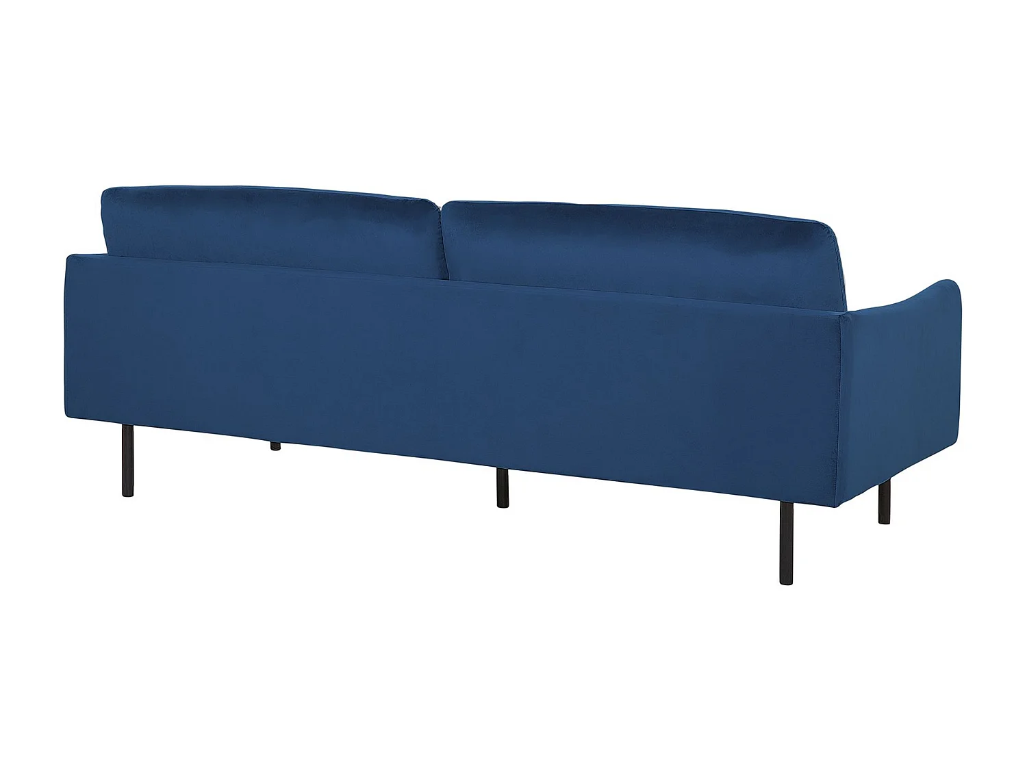 Canapé 3 places VINTERBRO Velours Bleu foncé