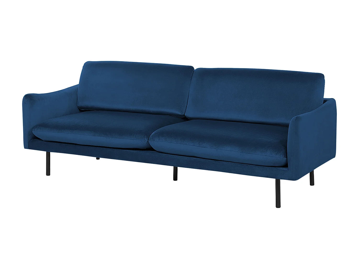 Canapé 3 places VINTERBRO Velours Bleu foncé