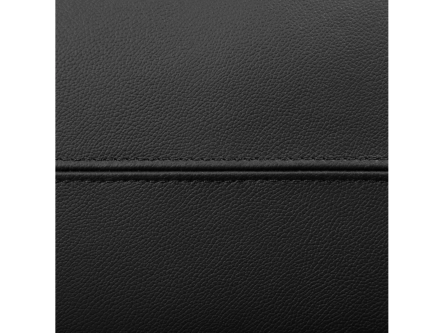 Bank TORGET Leer Zwart 3-zitter