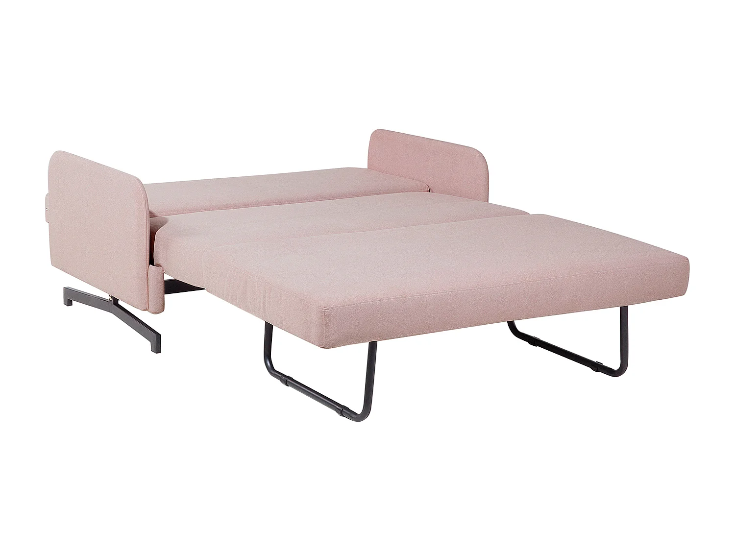 Slaapbank BELFAST Stof Roze 2-zitter
