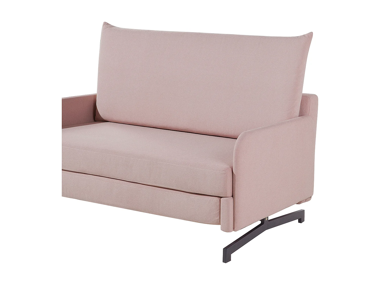 Slaapbank BELFAST Stof Roze 2-zitter