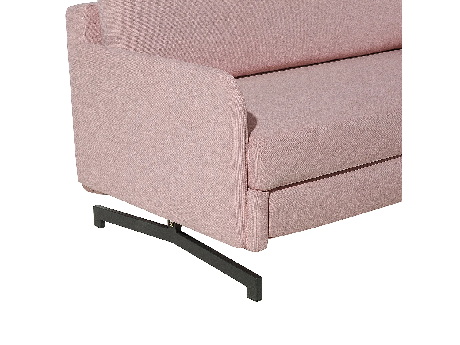 Slaapbank BELFAST Stof Roze 2-zitter