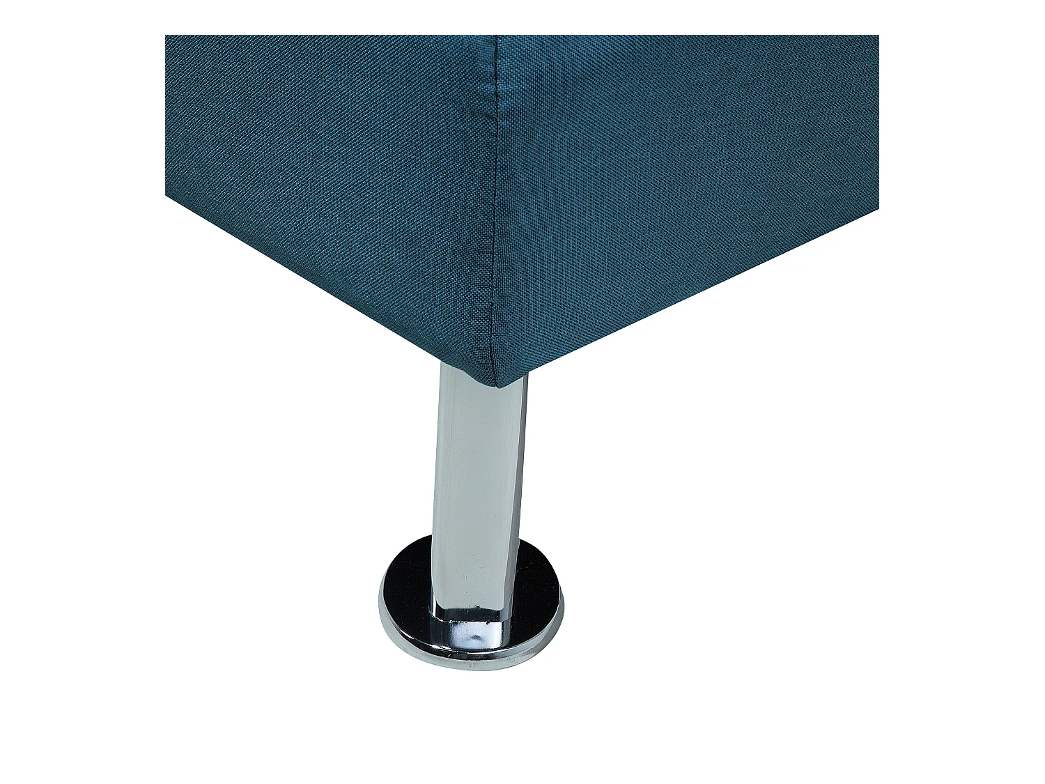 Canapé-lit 3 places ROXEN Tissu Bleu