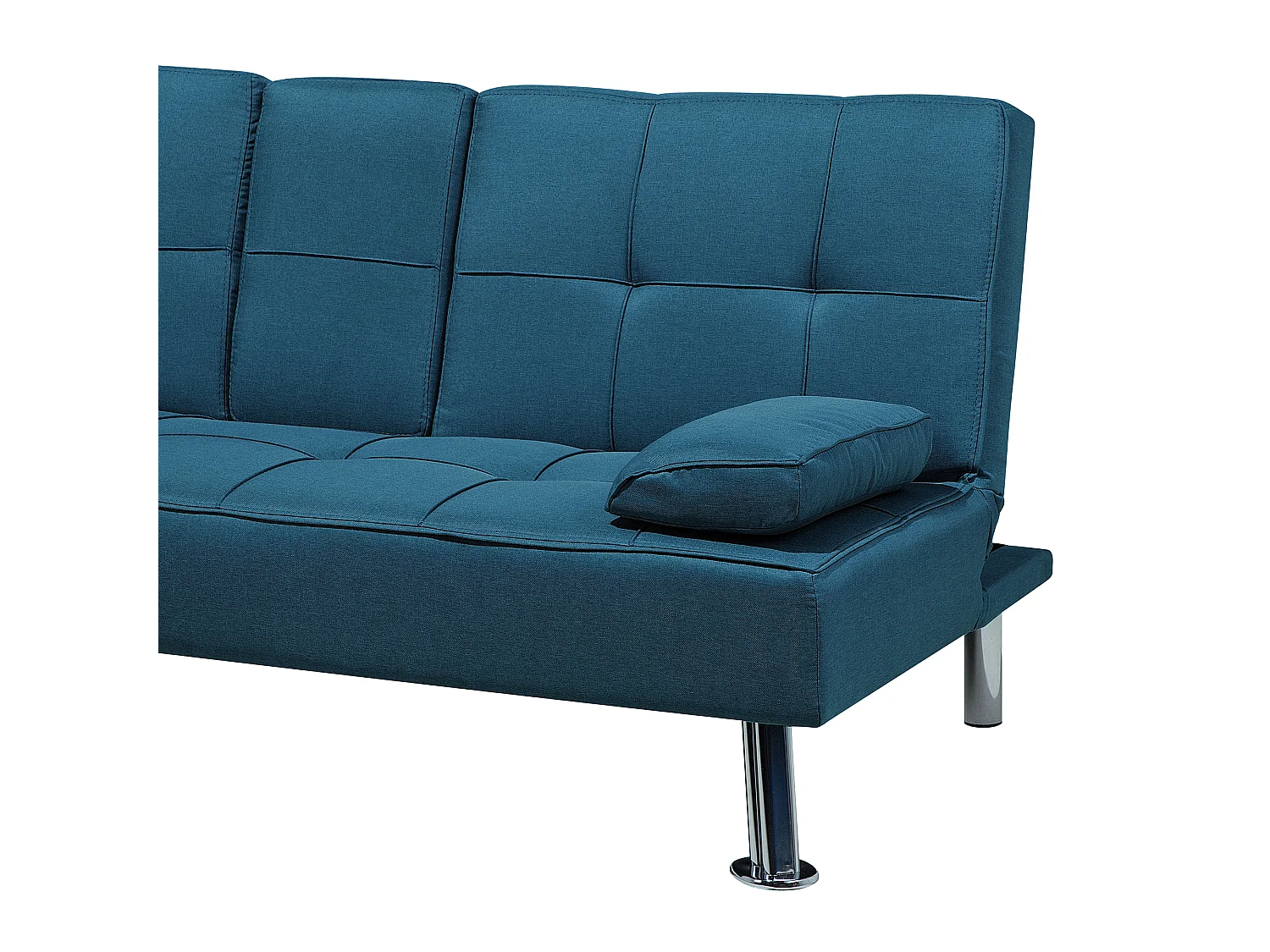 Sofá cama ROXEN Tela Azul 3 plazas