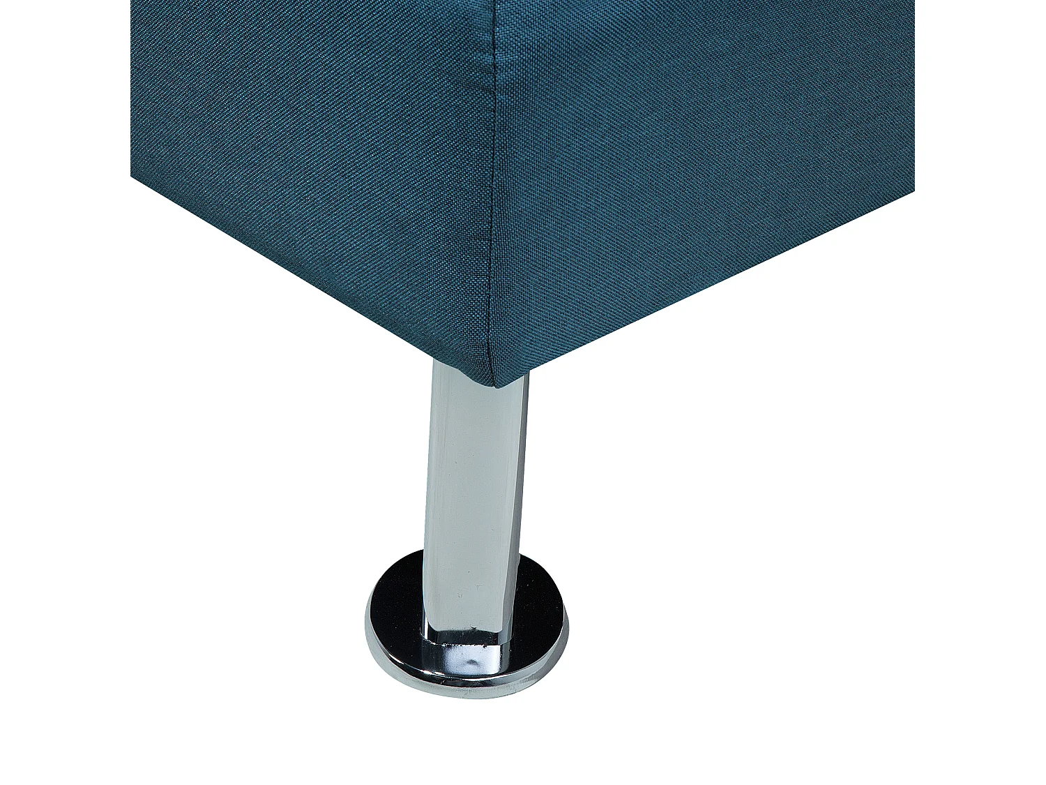 Canapé-lit 3 places ROXEN Tissu Bleu